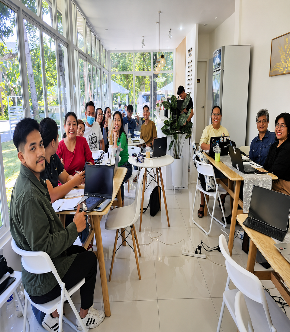 Flourish Project PH digital skills workshop participants